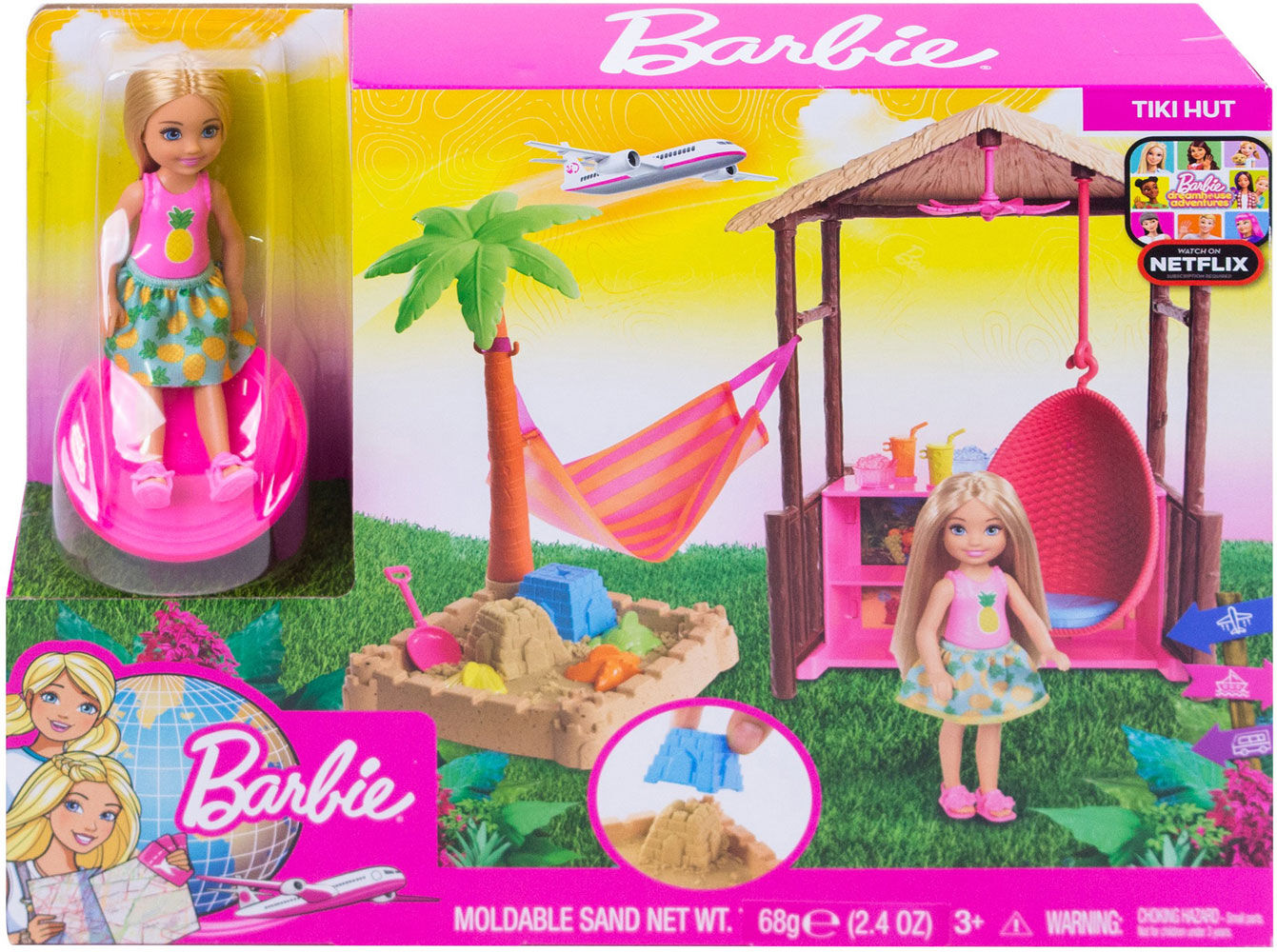barbie travel chelsea doll