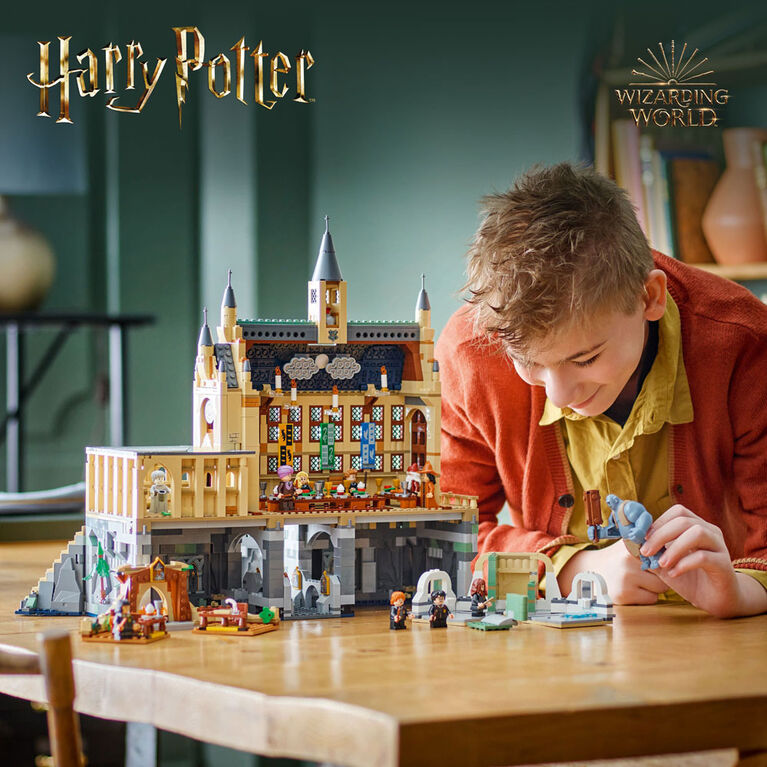 LEGO Harry Potter Hogwarts Castle: The Great Hall Collectible Toy Playset 76435