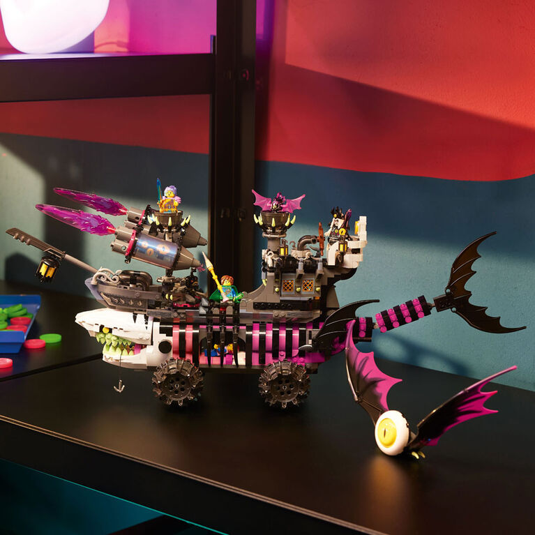 Lego dreamzzz 71469 le vaisseau requin des cauchemars, construire