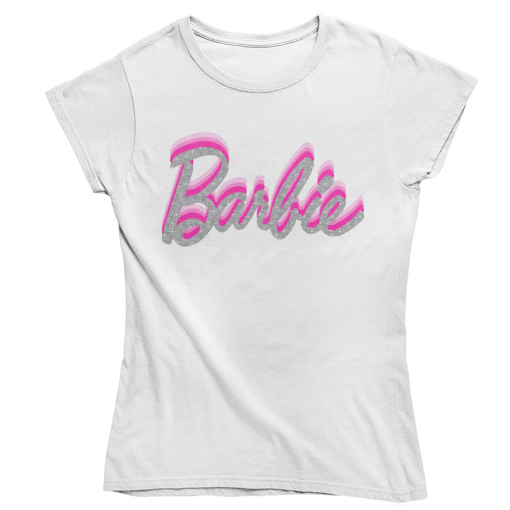 Barbie Short Sleeve Tee White