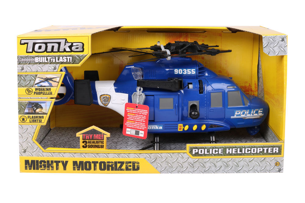 tonka police helicopter