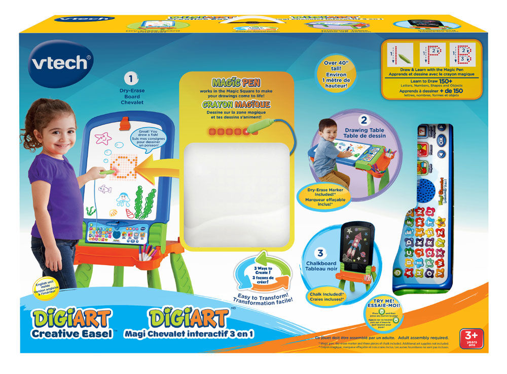 vtech paint and learn art easel