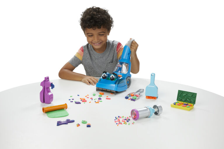 Play-Doh Zoom Zoom Vacuum and Cleanup Toy with 5 Cans of Modeling