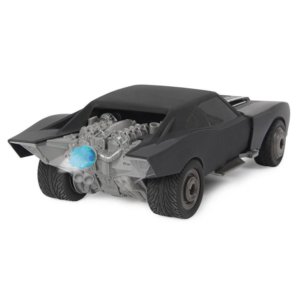 DC Comics, The Batman Turbo Boost Batmobile, Remote Control Car with  Official Batman Movie Styling