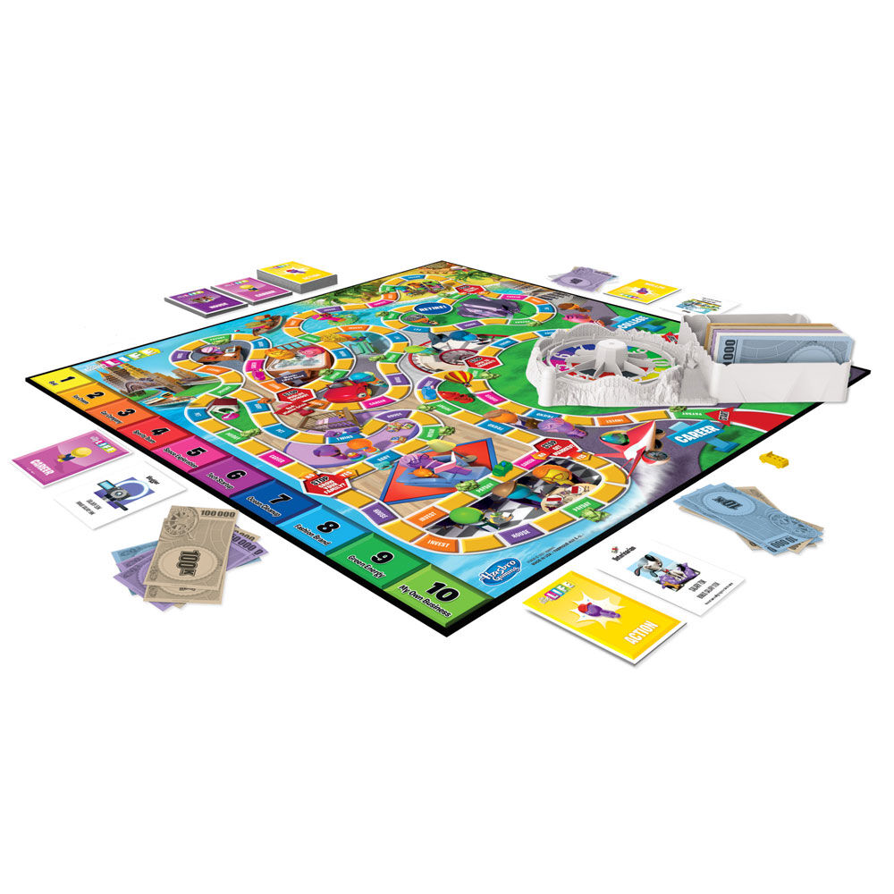 The Game of Life Game, Family Board Game for 2-4 Players, Indoor