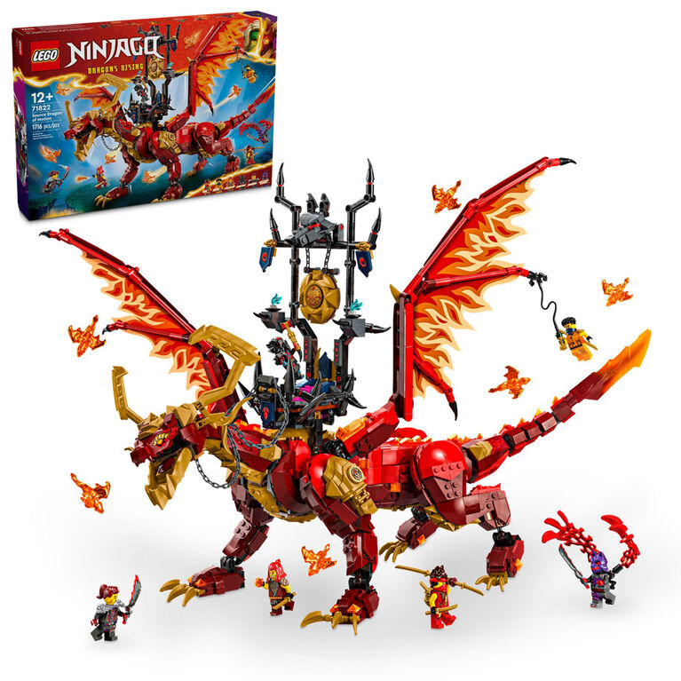 LEGO NINJAGO Source Dragon of Motion Ninja Playset, 71822