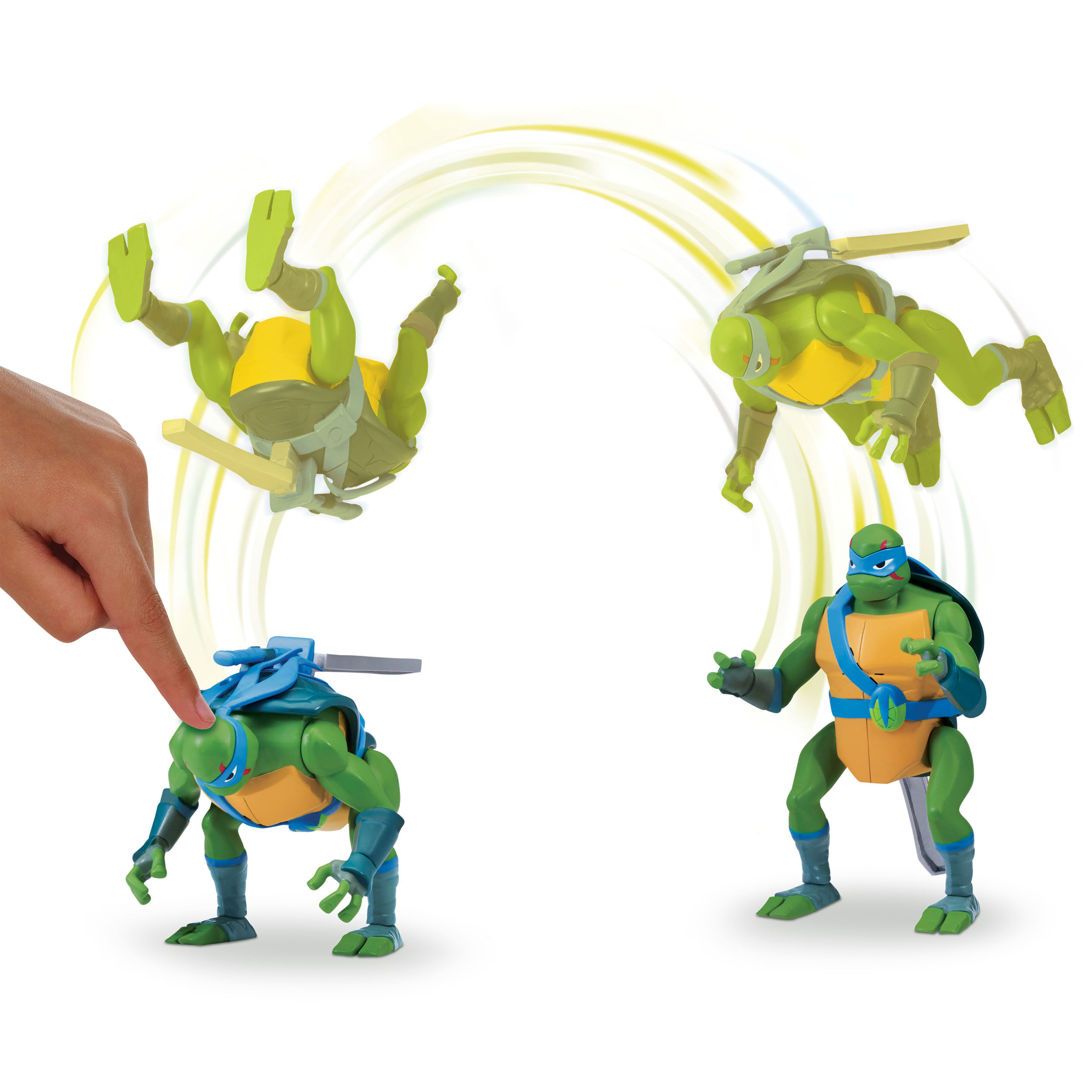 rise of teenage mutant ninja turtles toys