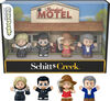 ​Coffret Schitt's Creek Little People Collector en édition spéciale offert dans une boîte-cadeau de présentation pour les adultes et les fans, 4 figurines