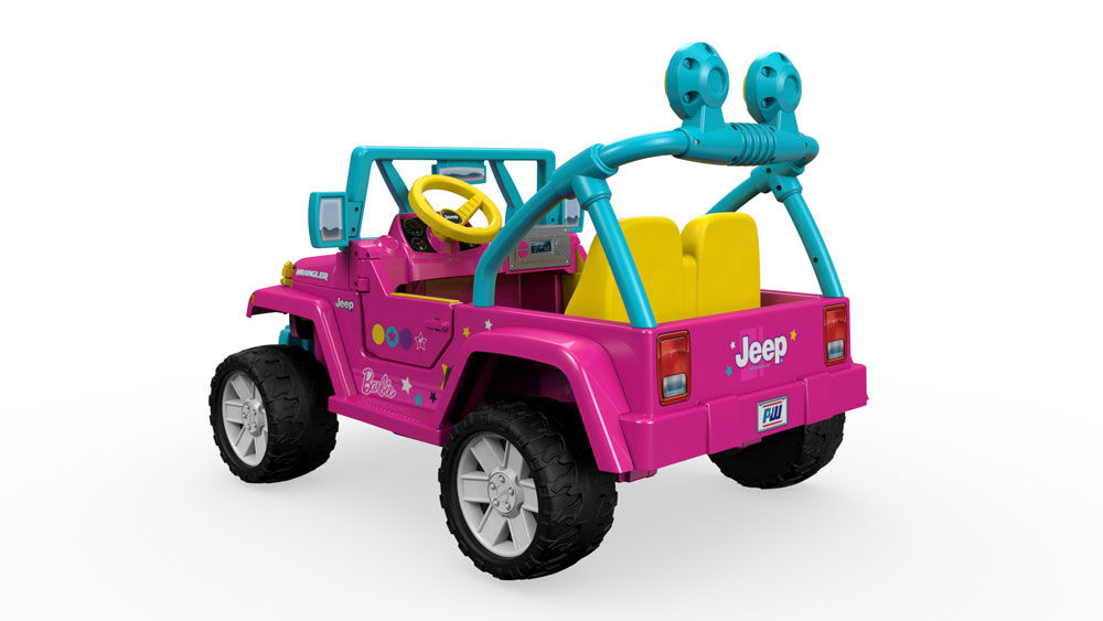 barbie pink jeep wrangler