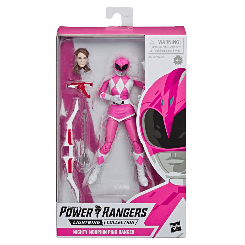 pink power ranger action figure