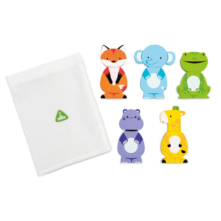 Early Learning Centre Wooden Magnetic Matching Animals - R Exclusive