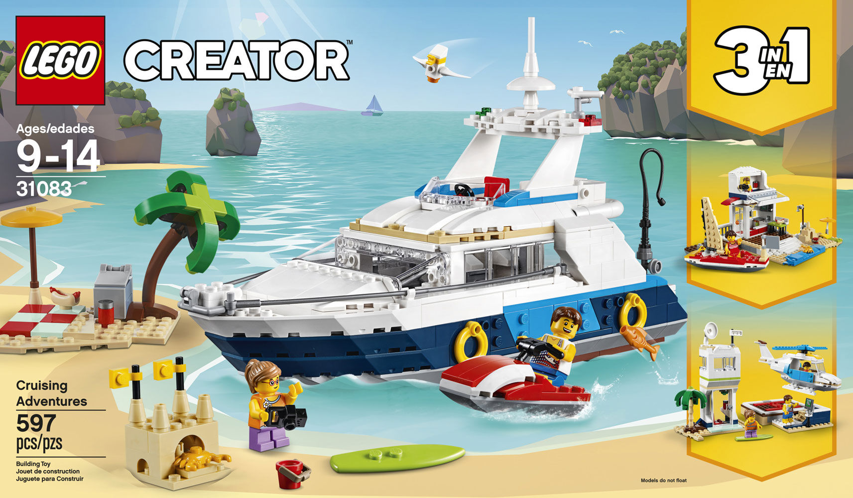 lego creator cruise ship