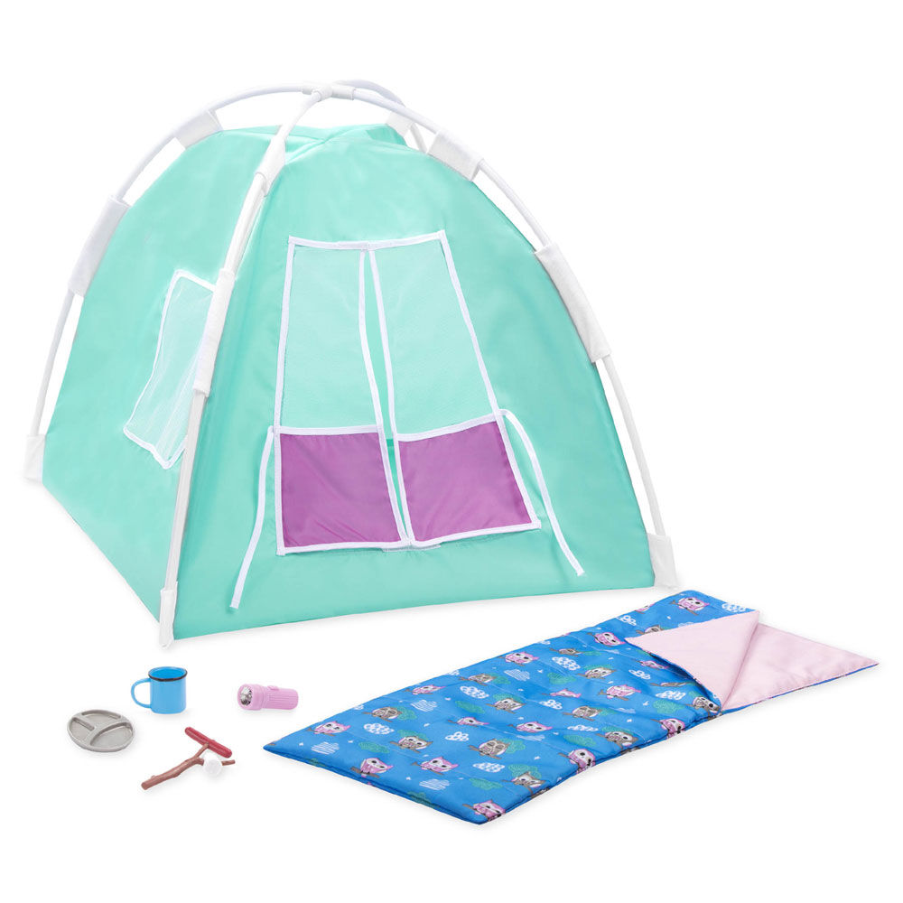 Our Generation Happy Camper Camping Accessory Set for 18 inch