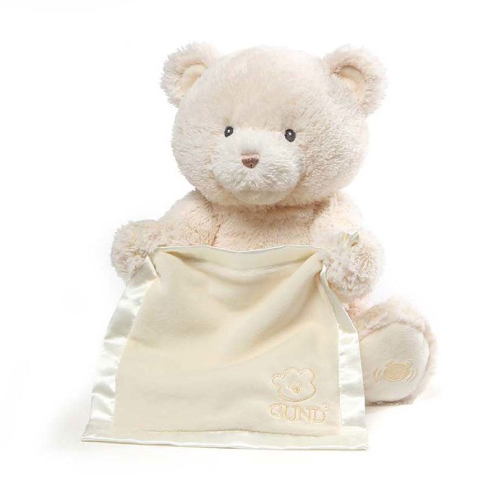 Baby GUND Peek-A-Boo My 1st Teddy Cream 