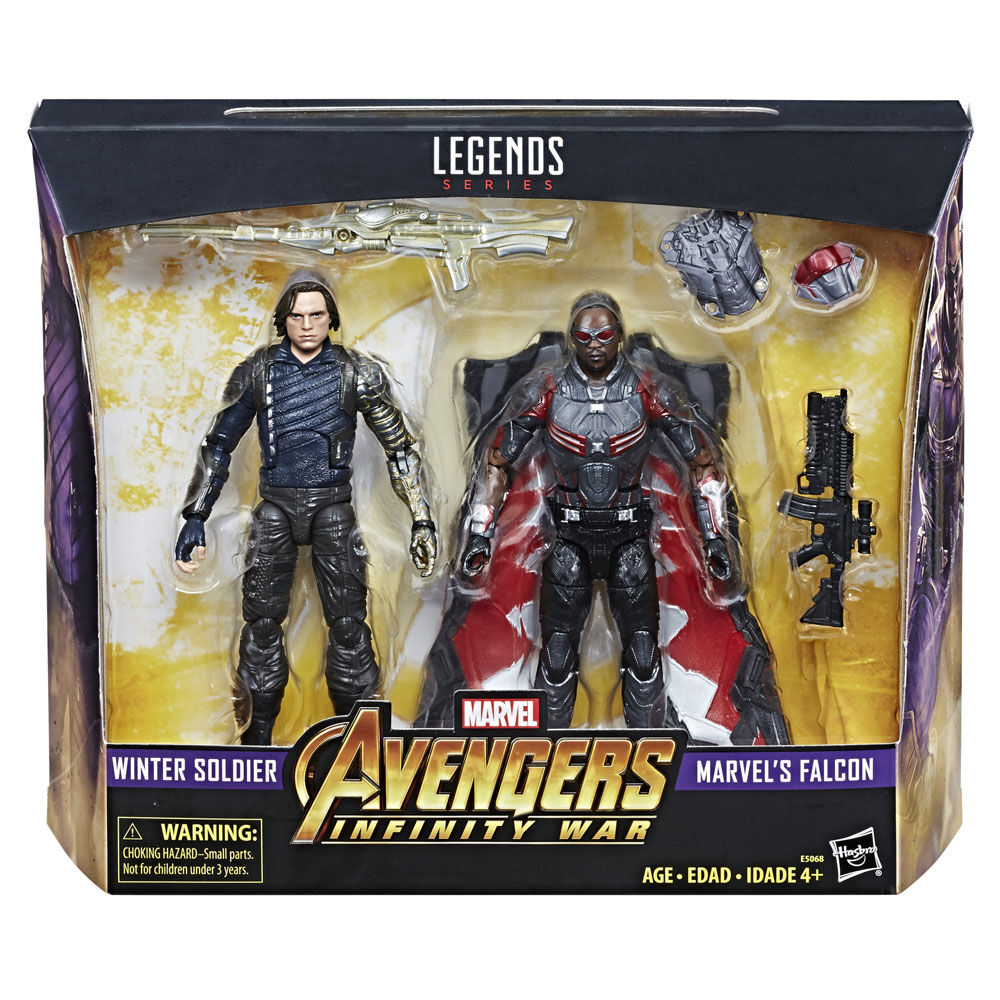 Marvel legends bucky and falcon 2 2025 pack