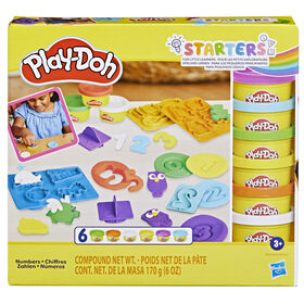 Play-Doh Mes premiers apprentissages - Les Chiffres, loisirs créatifs avec pâte à modeler pour le préscolaire