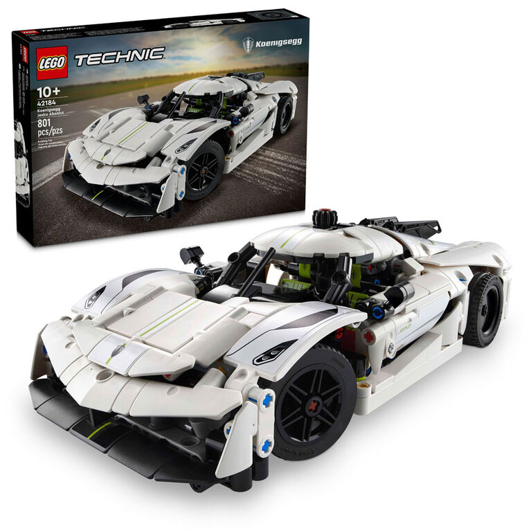 LEGO Technic L'hypervoiture Koenigsegg Jesko Absolut blanche 42184