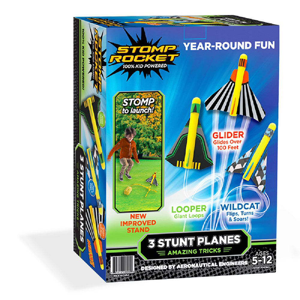 stomp rocket stunt planes australia