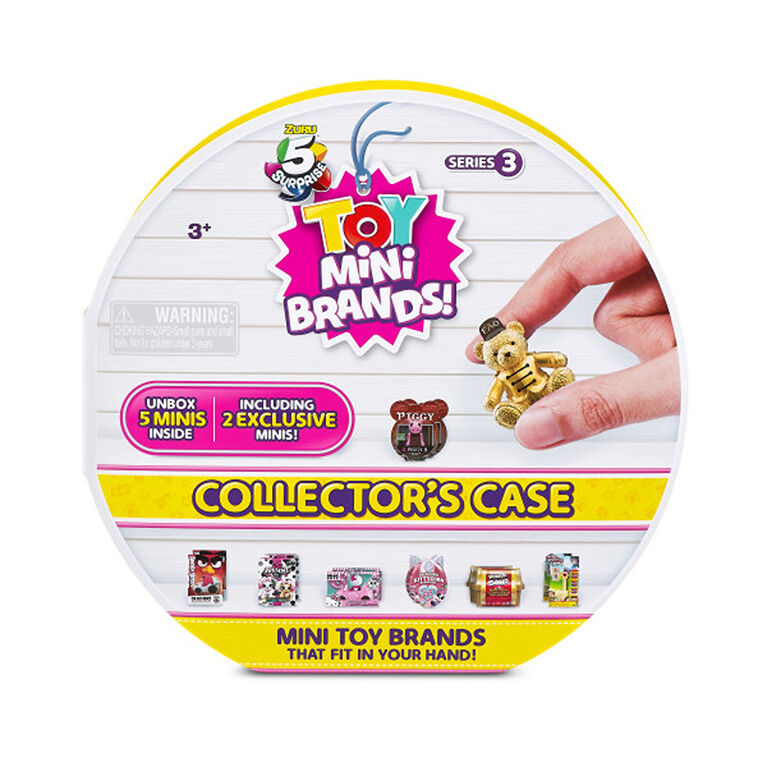 Zuru 5 Surprise Toy Mini Brands Series 3 Collector's Case with 5