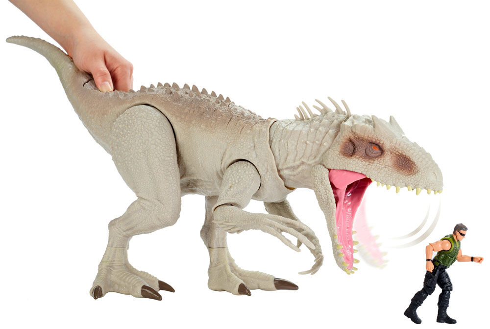 jurassic world chomping indominus rex toy