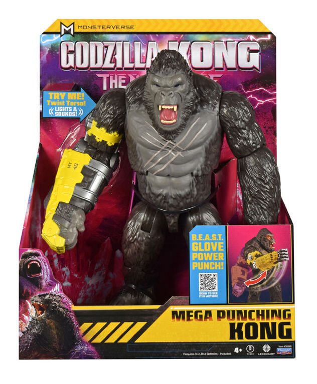 Godzilla x Kong: 13" Mega Deluxe Power Punch Kong Figure