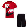 Nike Sportswear French Terry Cargo Shorts Set - Black