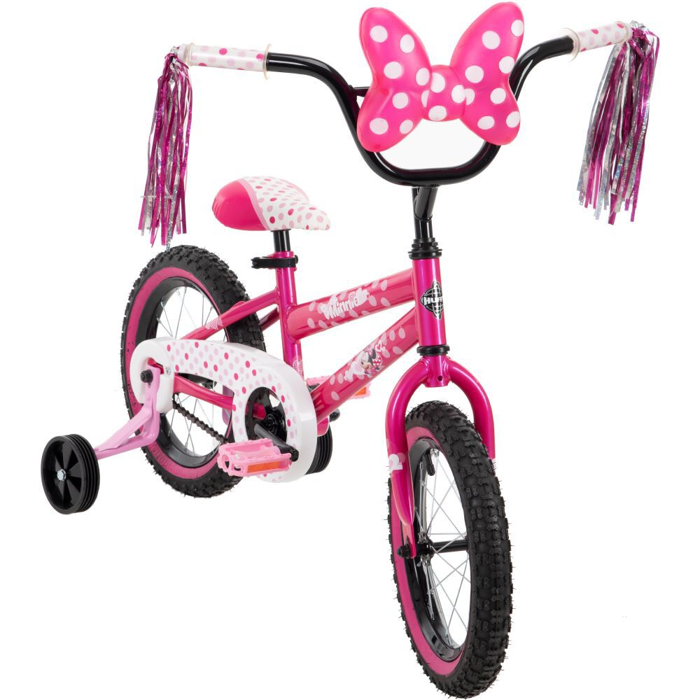 Disney Minnie Mouse 14in Bike, Pink, by Huffy | Toys R Us Canada