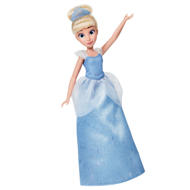 Disney Princesses Comfy Squad, Cendrillon, poupée mannequin avec tenue et chaussures supplémentaires