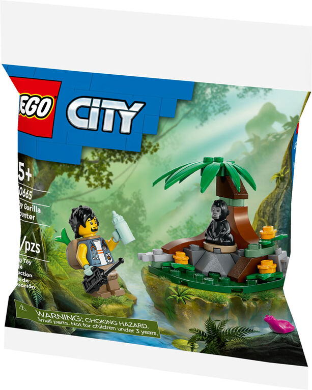 LEGO City Rencontre avec un bébé gorille 30665