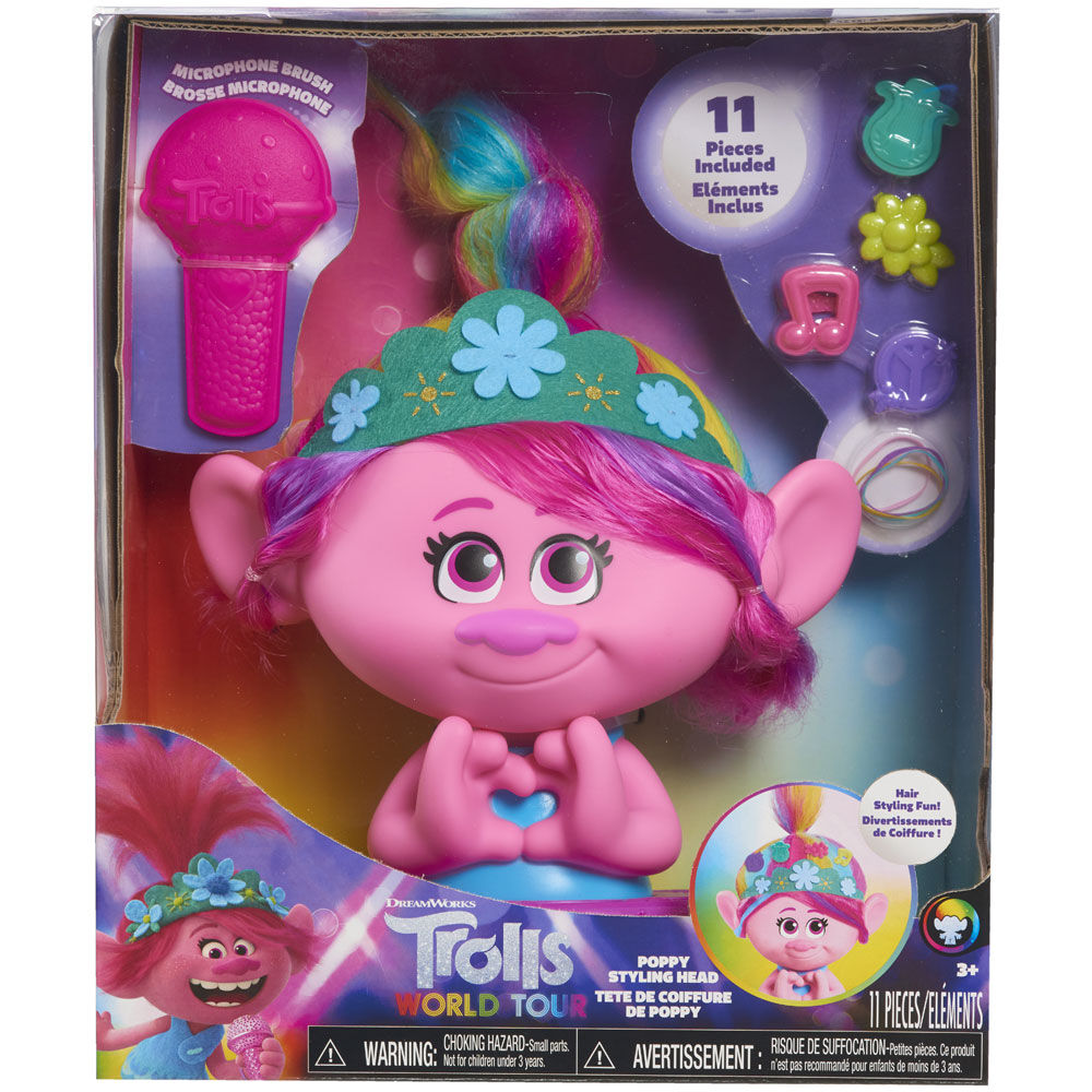 trolls microphone with stand