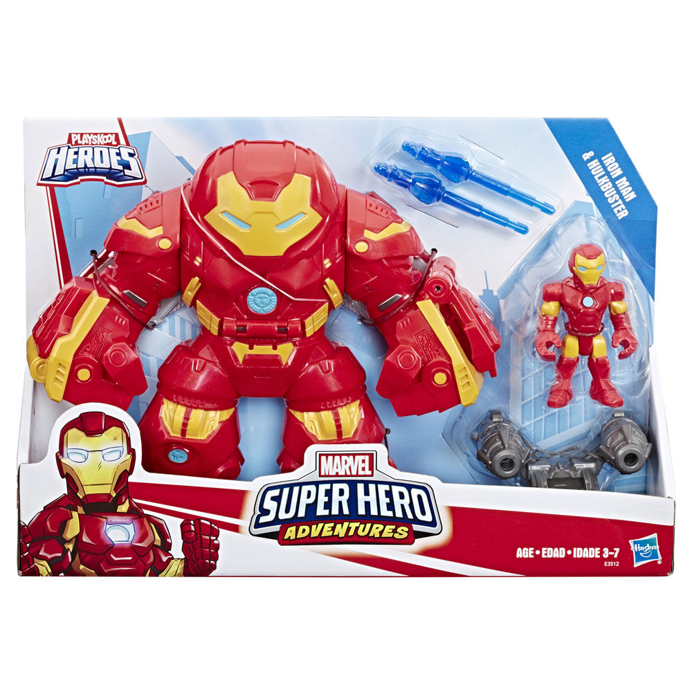 playskool heroes marvel super hero adventures iron man headquarters playset