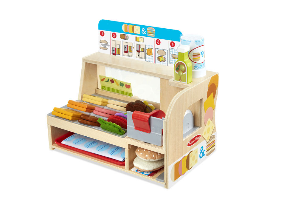 Melissa and doug sandwich clearance set