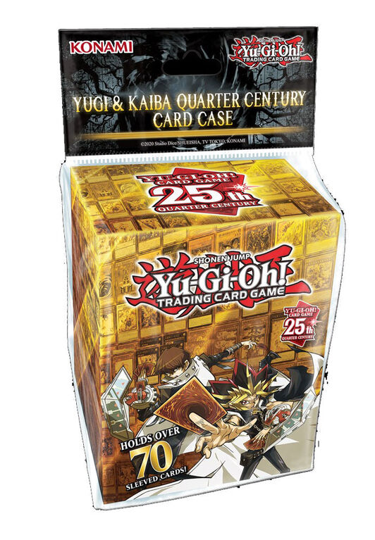 Étui à cartes Quart de Siècle Yugi et Kaiba Yu-Gi-Oh! - Édition anglaise