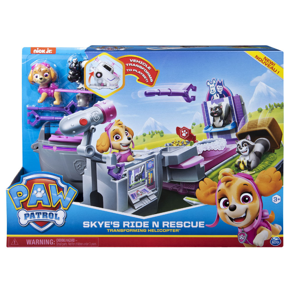 paw patrol helicopter toy