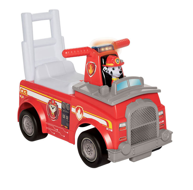 Camion pompier pat patrouille avec Marcus - pat patrouille