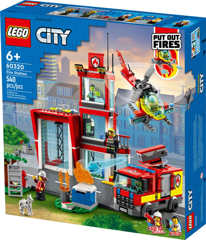 Ca casse les briques #12 – La caserne des pompiers Lego City – féelyli
