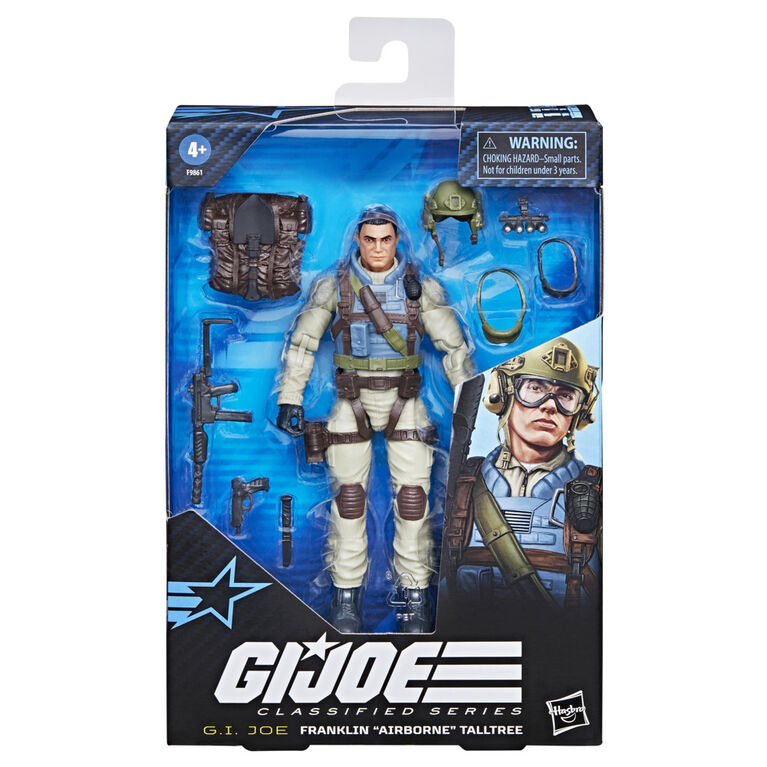 G.I. Joe Classified Series, figurine 115 FRANKLIN "AIRBORNE" TALLTREE