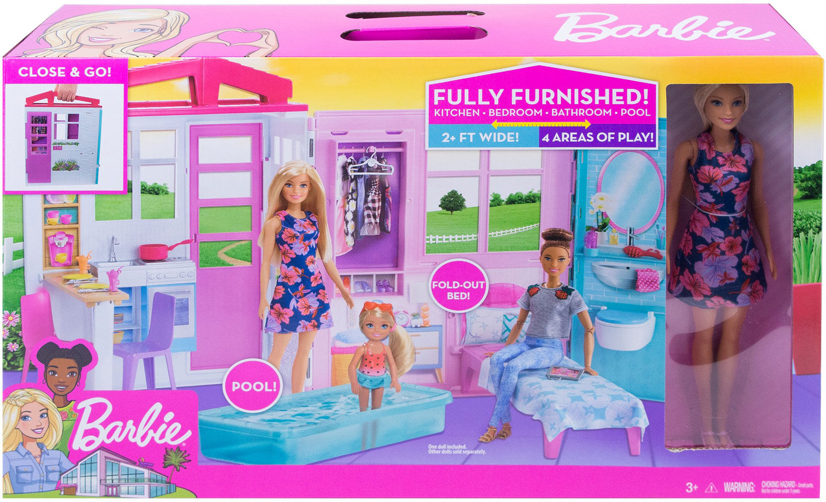 portable barbie house
