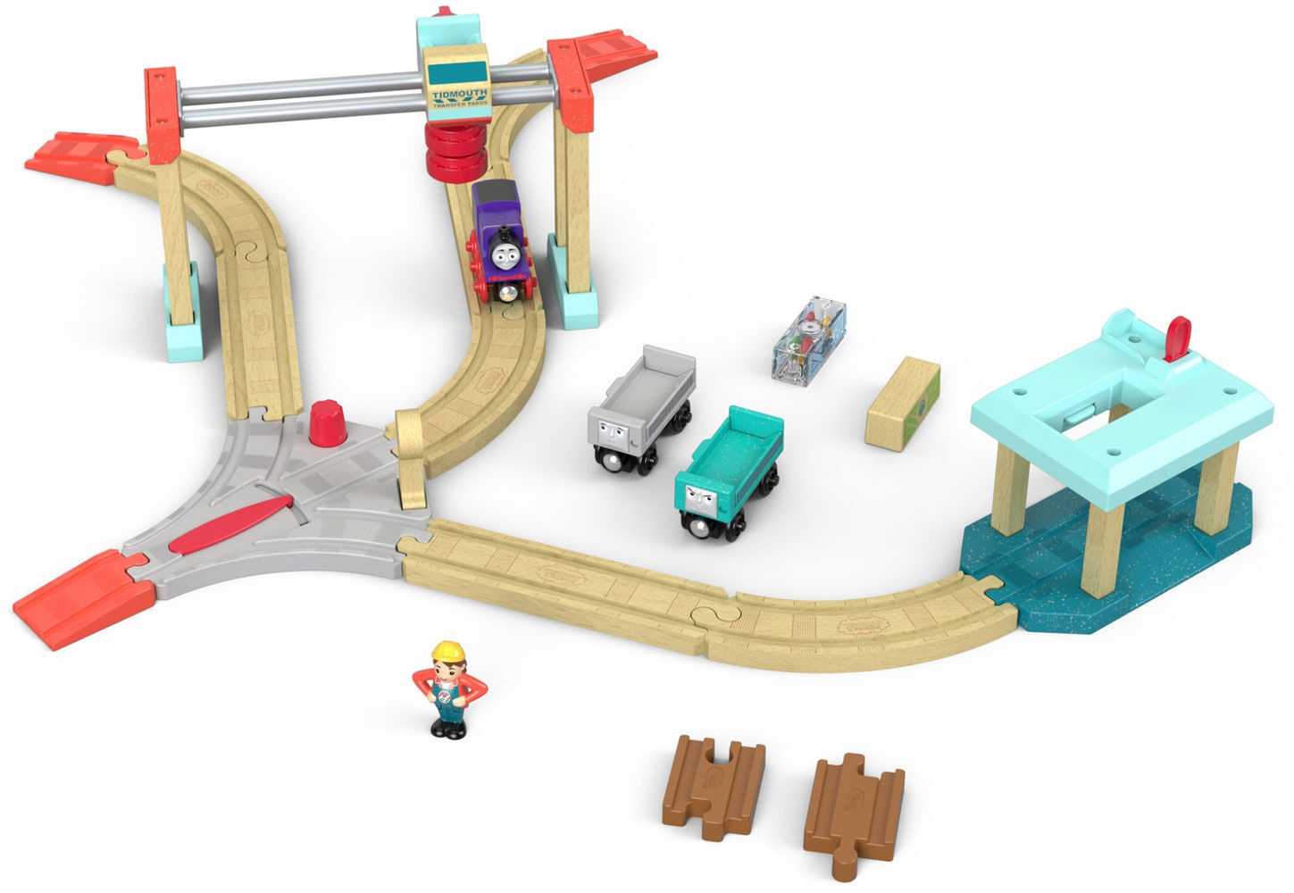 mega bloks train track