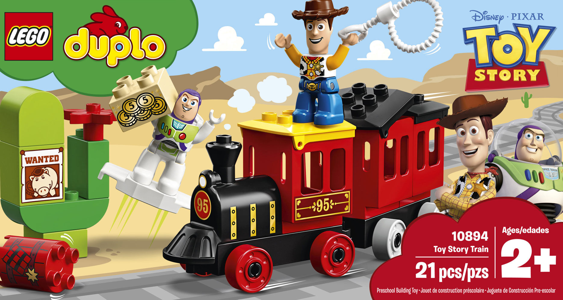 lego duplo train toy story