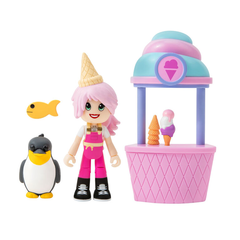 Adopt Me 2 Figure Friends Pack  - Ice Cream Parlour - W2