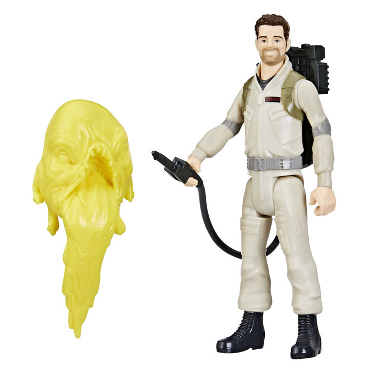 Ghostbusters Fantôme grand frisson, figurine de collection Gary Grooberson de 12,5 cm et fantôme Pukey avec technologie Ecto-Stretch