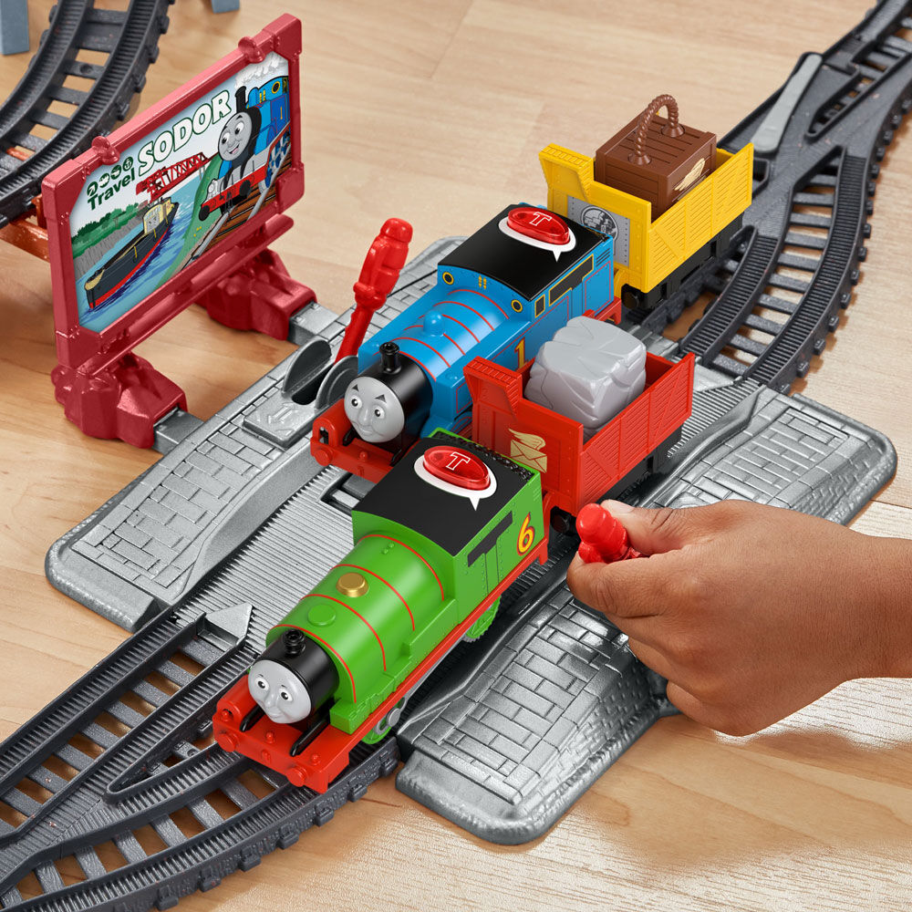 Thomas & Friends Talking Thomas & Percy Train Set - English