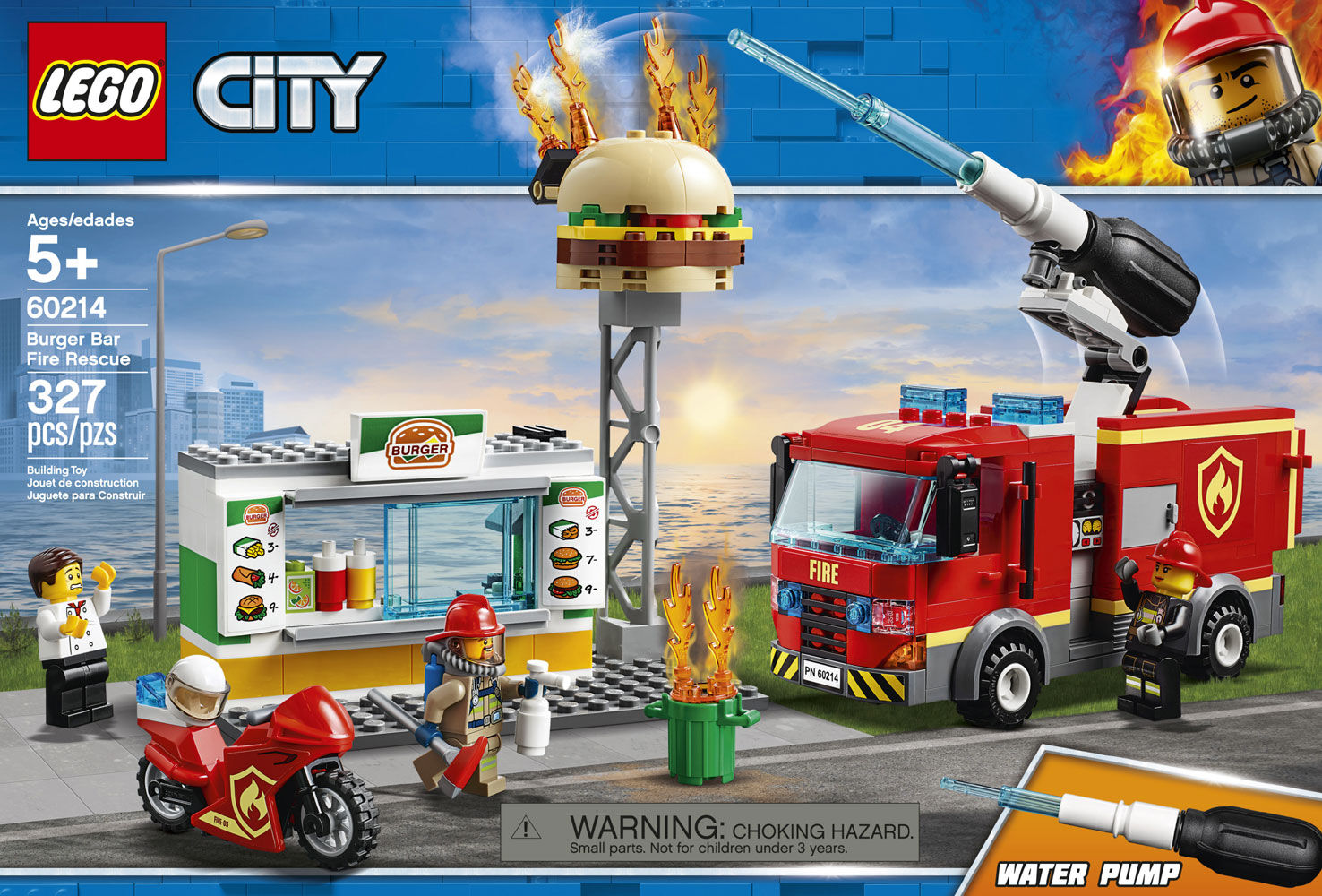 lego on fire