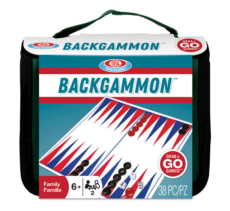 Grab & Go Games! Travel Backgammon
