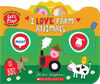 I Love Farm Animals (A Let's Play! Boa - Édition anglaise