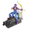 Hasbro Marvel Legends Series, figurine de collection de 15 cm Hawkeye avec Sky-Cycle Avengers 60e anniversaire