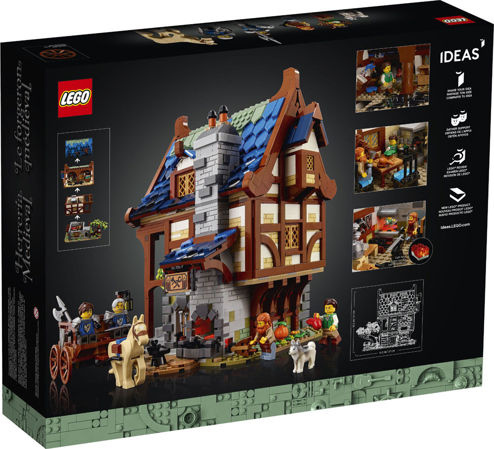 LEGO Ideas Medieval Blacksmith 21325 (2164 pieces)