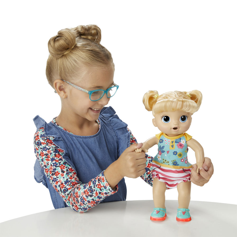 baby alive doll blonde hair