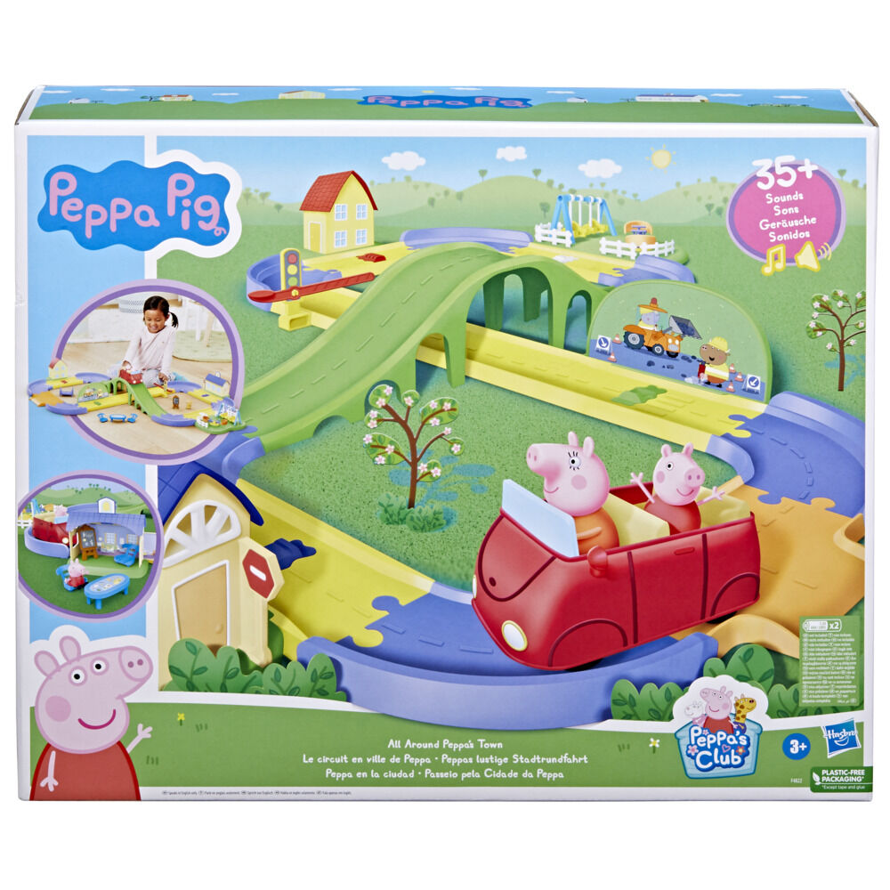 Peppa pig sales car track